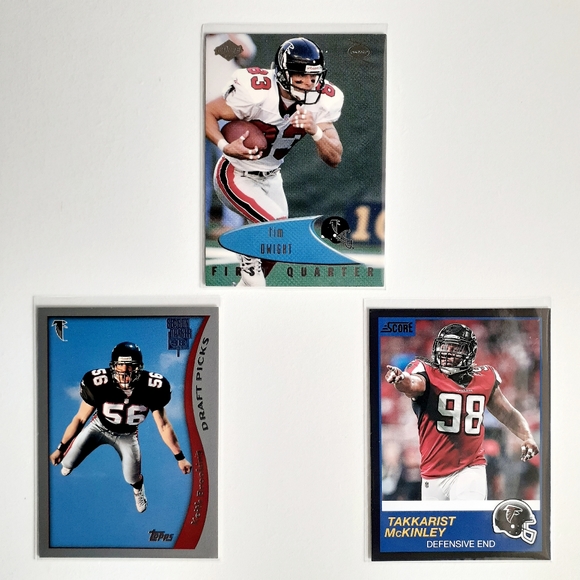 Atlanta Falcons 9 Card Lot [FBL2_1] - Picture 7 of 8